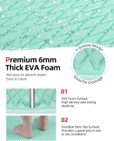 Abahub EVA Foam Traction Pad 96''x16''/23.5''/38''/47'' 48''x16'' Non-Slip Camouflage Decking Sheet Self-Adhesive Trimmable Grip Mat for Boats, SUP, Paddleboard, Kayak(m-3)