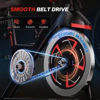 MERACH Magnetic Exercise Bike – Indoor Cycling with Proprietary App, 40 lb Flywheel & Up to 350 lb Capacity for Home Gym(m-4)