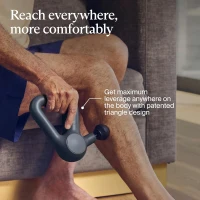 TheraGun Relief by Therabody — Quiet Deep-Tissue Bluetooth Percussion Massage Gun for Neck, Back, Shoulder, Leg & Foot Pain Relief (Black)(m-5)