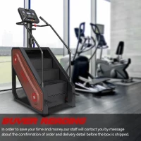 SPART 2024 Commercial Stair Stepper Machine with LED Screen, 15 Speed Levels, Bluetooth, Speaker, Cooling Fan, Wireless Charging and Safety Key(m-2)