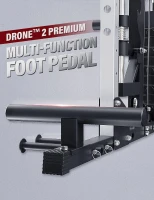 Major Fitness Drone2 Advanced Training Smith Machine — All-in-One Home Gym Rack with Aluminum Pulley Set, Dual Lat Systems & Cable Crossover(m-7)