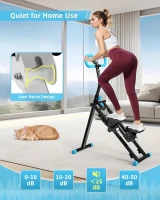 Vertical Climber Stair Stepper for Home - Full-Body Workout Machine with Handlebar, Stable Steel Frame and 3 Adjustable Heights(m-5)