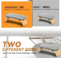 Large Bamboo Folding Meditation Bench with Cushion (Grey) – Upgraded Seiza Kneeling Stool, Ergonomic 6° Tilt with Magnetic Locking Hinges(m-4)