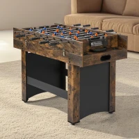 VEVOR 3-in-1 / 4-in-1 Combo Game Table (48""/54"") – Air Hockey, Ping Pong & Foosball Set with Pucks, Pushers & Manual Scorer for Home or Office(m-8)