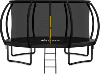 GIGU Recreational Trampoline (10FT–16FT) with Safety Enclosure, Ladder and Anti-Rust Frame — ASTM F381-16 Compliant Outdoor Trampoline for Families(m-1)
