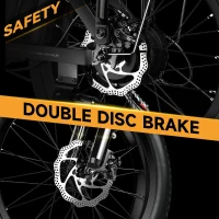 2024 Upgraded 1000W Foldable E-Bike with 48V 20Ah Removable Battery, 30+ MPH, 80-Mile Range, 20"" Fat Tires — Foldable Commuter & Off-Road Electric Bicycle(m-4)