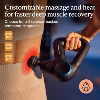 Theragun Therabody Prime Plus — Heated Deep Tissue Massage Gun for Warm-Up and Recovery, Quiet Percussive Massager with Heat(m-3)