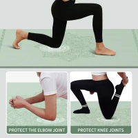 PAIDU Large Yoga Mat - 72 x 36 x 0.4 inches, Extra-Wide & Thick Non-Slip Exercise Mat for Yoga Studio, Gym or Home Workouts(m-7)