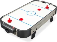 Best Choice Products 40"" Portable Tabletop Air Hockey Arcade — 100V Fan Motor, Compact Design, Includes Paddles & Pucks(m-1)