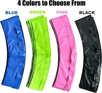 LANGXUN Universal Trampoline Replacement Safety Pad, 8ft 10ft 12ft 14ft 15ft 16ft Waterproof Surround Foam Spring Cover for Round Frames(m-7)