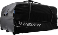 Bauer '24 Premium Wheeled Goalie Bag — 42"" x 25"" x 20"" with Reinforced Base, Extension Handle and 3 Wheels(m-2)