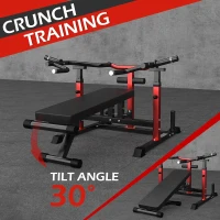 Upgraded Chest Press Machine – 1250 lb Structural Capacity Foldable Bench with Independent Converging Arms, Adjustable Height, Space-Saving Home Gym Bench(m-5)