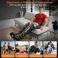 Sequential Air Compression Recovery System — Full-Leg Professional Compression Boots for Faster Recovery & Circulation Improvement (Medium)(m-7)
