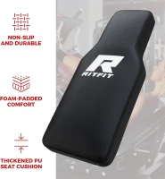 RitFit Leg Press & Hack Squat Machine — Professional Adjustable Leg Press with Linear Bearings, Weight Storage Posts, Full Lower-Body Trainer(m-6)