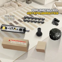 70"" Stand-Up Punching Bag with Suction Base and Protective Gloves — Heavy Kickboxing Bag for Adults & Teens(m-4)