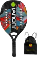 Carbon Fiber Beach Tennis Paddle with EVA Memory Foam Core – Lightweight Beach Tennis Racket(m-1)