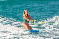 ZUP 'You Got This' All-in-One Water Board — Kneeboard, Wakeboard, Wakeskate & Wakesurf, Models 160/260 (51.7"" x 23.8"" x 4.6"")(m-3)