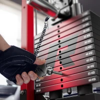 RitFit M1 / M1 Pro Smith Machine with Cable Crossover - Multi-Function Power Cage & Full Package for Home Gym(m-4)