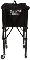 GAMMA Sports EZ Travel Cart — Portable Tennis & Pickleball Ball Hopper with Carrying Case(m-1)