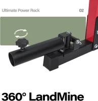 MAJOR FITNESS Drone1 Multi-Function Power Cage — Heavy-Duty Steel Power Rack with Cable Crossover, Squat Rack & Landmine for Home Strength Training(m-3)