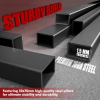 RITFIT Adjustable Weight Bench — Multi-Position Incline/Decline/Flat Bench for Home Gym, 1300 lb Capacity(m-3)