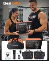 Sequential Air Compression Recovery System – Professional Full-Leg Compression Boots for Circulation & Pain Relief, Sequential Therapy Device for Muscle Recovery (Athletes, Men & Women)(m-9)