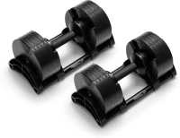 NÜOBELL® Easy-Twist Adjustable Dumbbell Pair — 5–50 lb or 5–80 lb Options, 2024-25 All-in-One Home Weight Set (Original Manufacturer)(m-4)