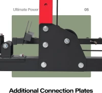 MAJOR FITNESS Drone1 Power Cage — Multi-Function Power Rack with Cable Crossover & Landmine, Heavy-Duty(m-6)