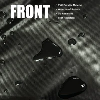 LANGXUN Replacement Trampoline Safety Pad for 15ft Round Frames – Waterproof Surround Cover with Foldable Design and 16mm EPE Foam(m-3)