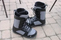 5th Element ST Men's All-Mountain Snowboard Boots — Black; Hybrid Lace + ATOP Dial, Works with Strap Bindings, Waterproof Liner(m-7)