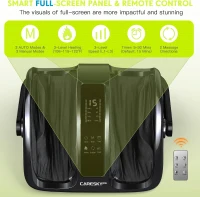 Neuropathy Foot Massager - FSA/HSA Eligible, Heated (3 Levels) Deep Kneading & Rolling for Calves, Feet & Arms, Circulation and Plantar Fasciitis Relief(m-5)