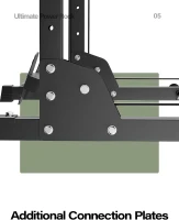 MAJOR FITNESS Drone1 Power Cage — Multi-Function Home Power Rack with Cable Crossover and Heavy-Duty Steel(m-6)