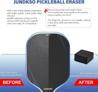 Graphite Carbon Fiber Pickleball Paddles Set of 2 — USAPA Compliant Pro Composite with 14mm PP Honeycomb Core, Carry Bag (Blue)(m-8)