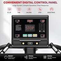 T1 Commercial-Grade Stair Climber Stepper Machine with 15 Resistance Levels, LED Screen and 550 LBS Capacity(m-6)
