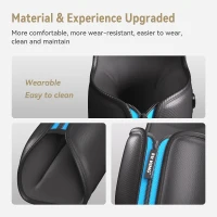 FIT KING Rechargeable Cordless Leg & Foot Massager - Full Leg Air Compression Boots with Pressure Sensor, LCD Controller, 3 Modes, 10 Intensities & 5 Timers(m-7)