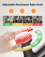 CURSOR FITNESS Indoor Exercise Bike — Silent Belt Drive Stationary Cycle with Comfortable Ventilated Seat, Tablet & Bottle Holders, 300 lb Capacity(m-5)