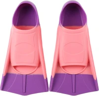 Prsca Kids Short Swim Fins — Youth Training Flippers for Lap Swimming, Children, Girls & Boys Beginners(m-6)