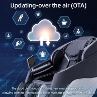 Alfine A710 Pro 2025 4D Massage Chair with iRest System — Full-Body Zero-Gravity Recliner, SL Track, Yoga Stretch, Health Detection, App Control, Electric Calfrest Extension (Mix)(m-7)