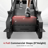 GMWD SS03 Commercial Stair Climber – LED Display, 15 Program Levels, High-Capacity Commercial Stepper for Home Cardio(m-6)