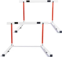 DRKSBesto Adjustable Track & Field Hurdles with Counterweight – Heavy-Duty, Height 30–42 in for Multi-Sport Training(m-1)