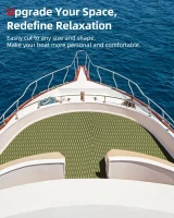 Abahub Non-Slip EVA Traction Pad - 6mm Diamond-Groove, Self-Adhesive & Trimmable (Sizes 96''x16''/23.5''/38''/47''; 48''x16'', Camouflage) for Paddleboards, Kayaks & Boats(m-6)