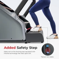 Sunny Health & Fitness Premium Smart Stepper Stair Climber – Commercial-Grade, High-Intensity Cardio with SunnyFit App, Bluetooth & 350–400 lb Capacity(m-5)