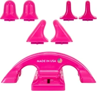 Thrival Relief Pro - Fully Adjustable Psoas, Back & Hip Flexor Release Tool for Deep Tissue and Trigger Point Massage (Pink) - Made in USA(m-1)