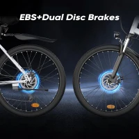 Electric Bike for Adults – 750W or 1000W Peak Electric Mountain Bike, Up to 60 Miles Range, 20 MPH, 20""/26"" Tires Lightweight Commuter E-Bike(m-7)