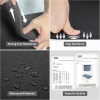 Hatha Extra-Long TPE Yoga Mat 79"" x 40"" x 1/2"" - Thick, Non-Slip Exercise Mat for Yoga, Pilates & Home Workouts(m-6)