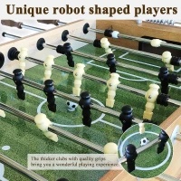 Seydrey 55"" Competition Foosball Table, Black Finish with Chrome Steel Rods(m-4)