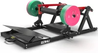 GOIMU HT01 Hip Thrust Machine — 800 lb Plate-Loaded Glute Drive with Band Pegs, Heavy-Duty Glute Bridge Station with Weight Holder(m-1)