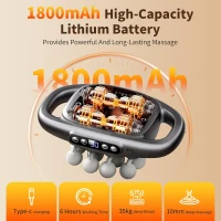 VTT 16-Head Deep Tissue Massage Gun Set — Percussion Massager with 3 Modes & 30 Intensity Levels, Ultra-Quiet Operation for Back, Shoulders, Legs, Feet(m-3)