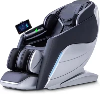 Alfine A710 Pro 2025 4D Massage Chair with iRest System — Full-Body Zero-Gravity Recliner, SL Track, Yoga Stretch, Health Detection, App Control, Electric Calfrest Extension (Mix)(m-1)