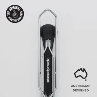 Steadyrack MTB Wall Rack — Original Vertical Bike Storage for Wide-Tire Mountain & eMTB Bikes, Pivoting Space-Saver, Heavy-Duty Steel for Garage, Apartment or Home(m-8)